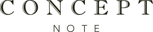 CONCEPT NOTE ロゴ