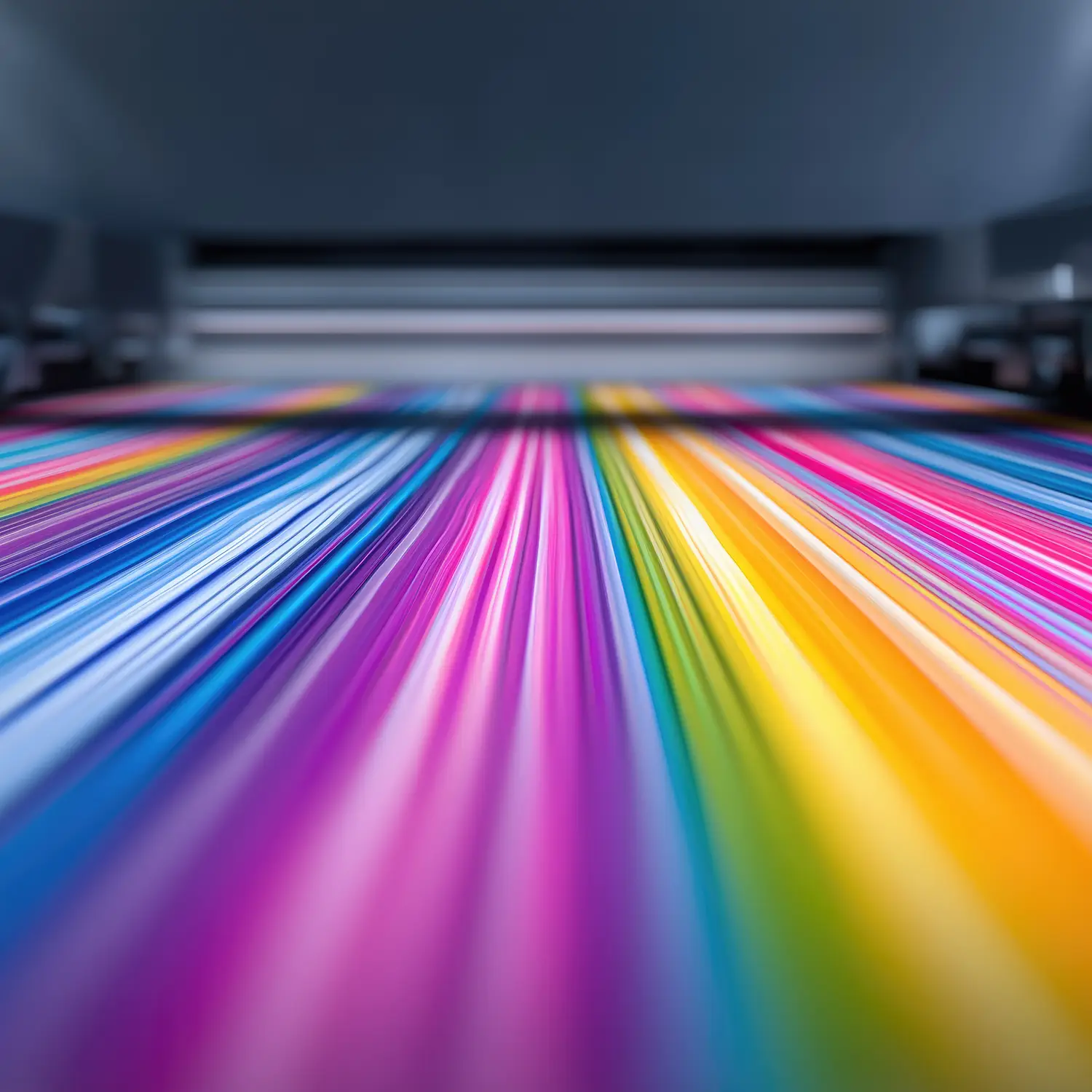Industrial printing press